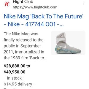 Nike Gray Sneakers with Futuristic Design